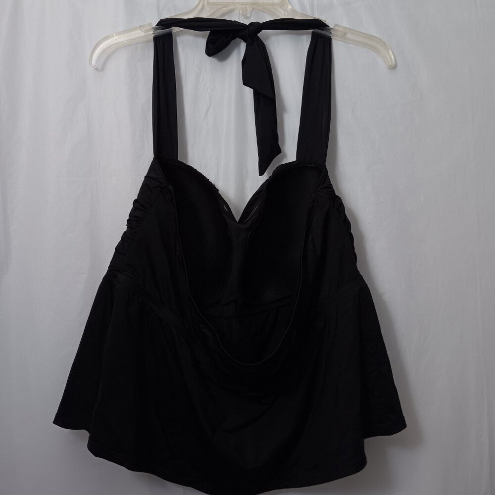 MYNAH WOMEN'S HALTER TANKINI SWIM TOP - Picture 6 of 9